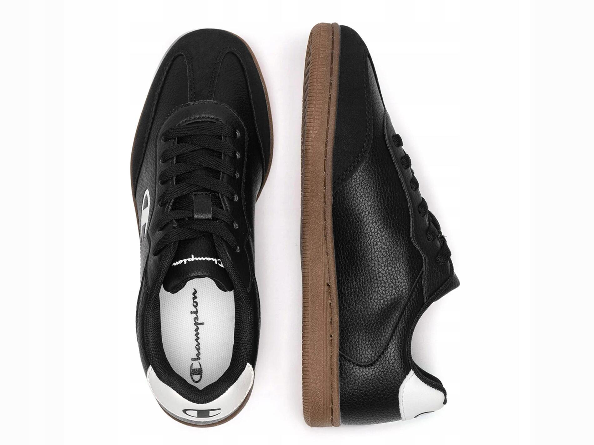 BUTY męskie CHAMPION PRESTIGE S22330-KK001 sportowe czarne na co dzień 43 6/7