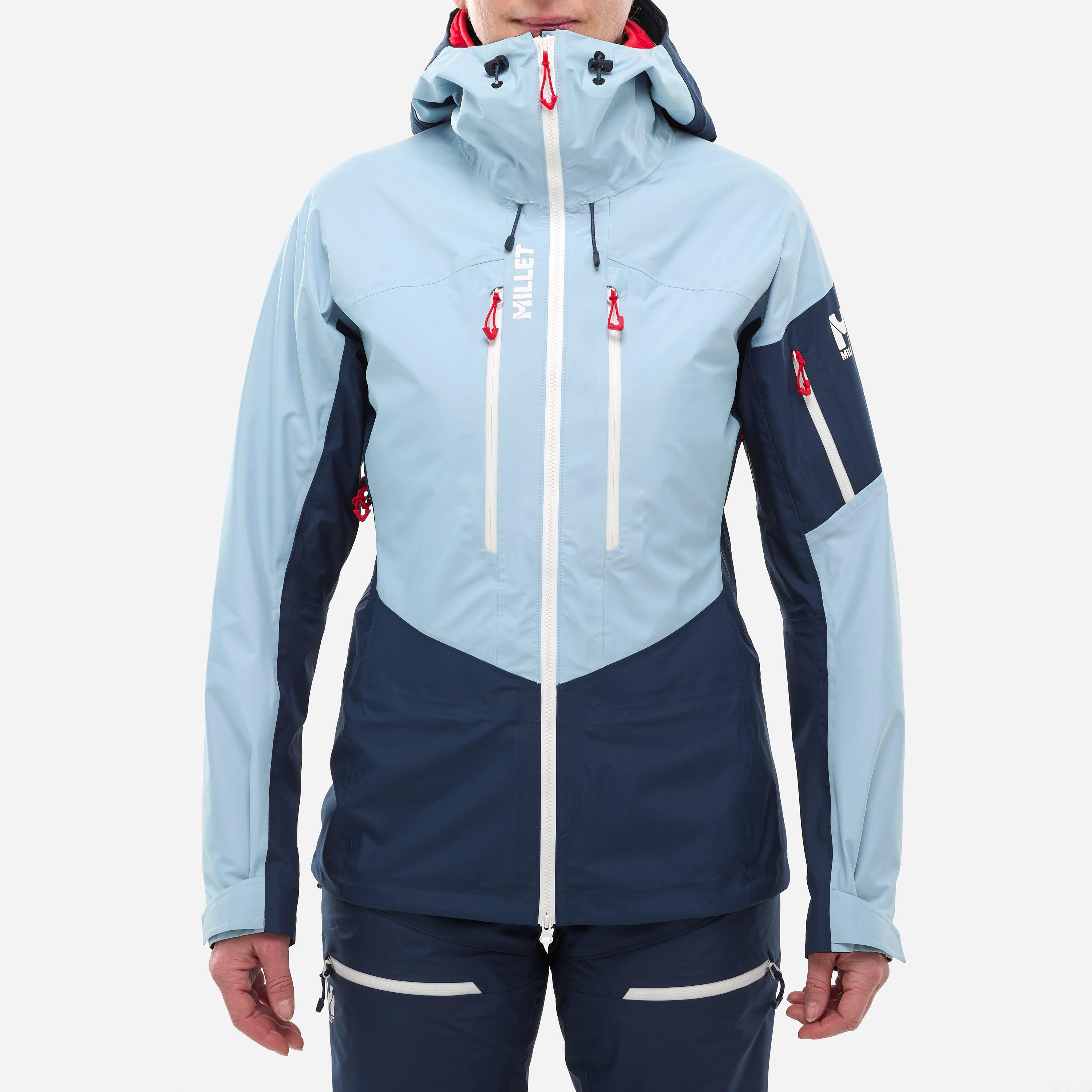 Veste Ski de randonnée pour femme M WHITE 3L 3/5