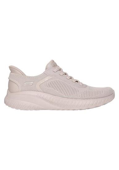 Zapatillas Mujer Skechers Bobs Squad Chaos Beige
