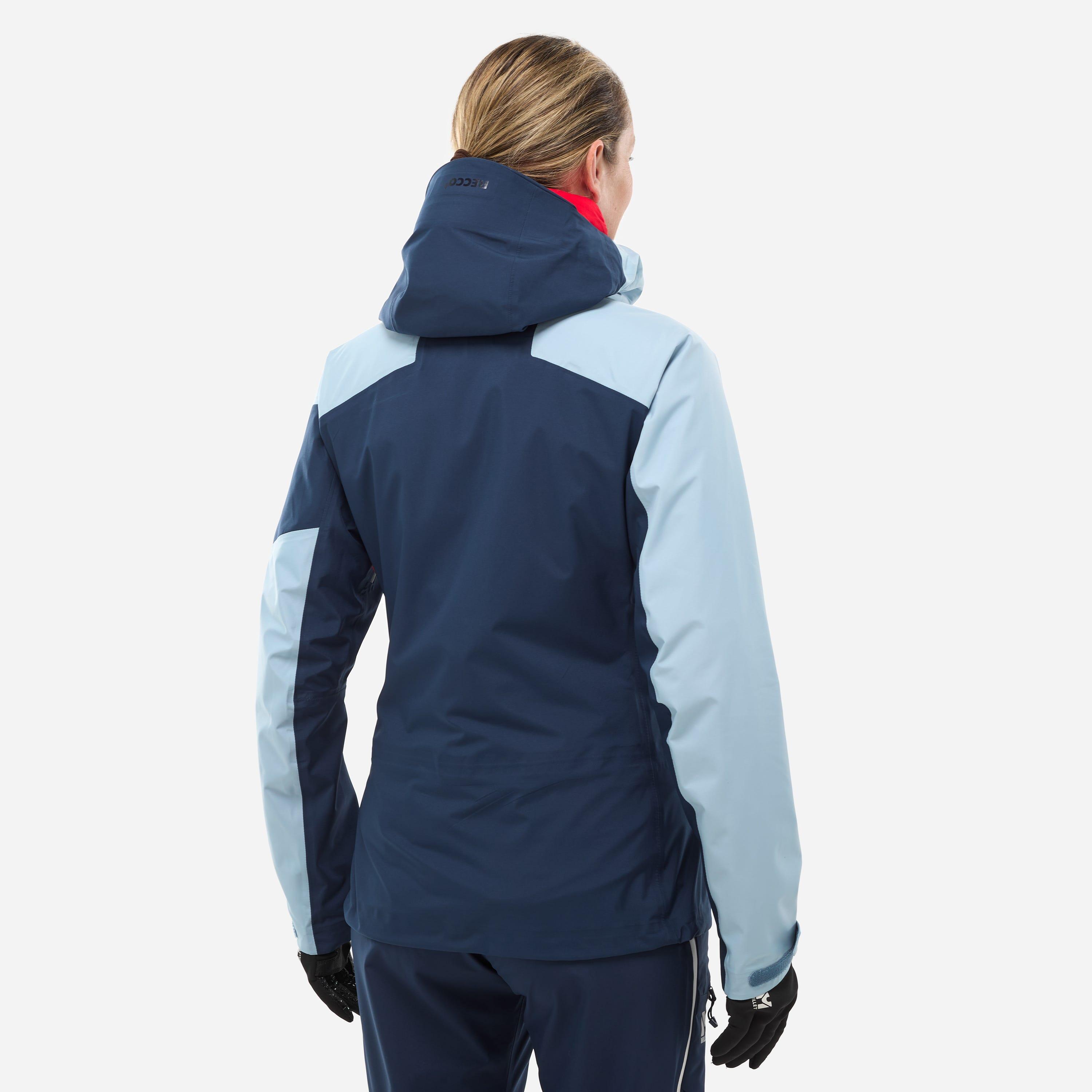 Veste Ski de randonnée pour femme M WHITE 3L 4/5