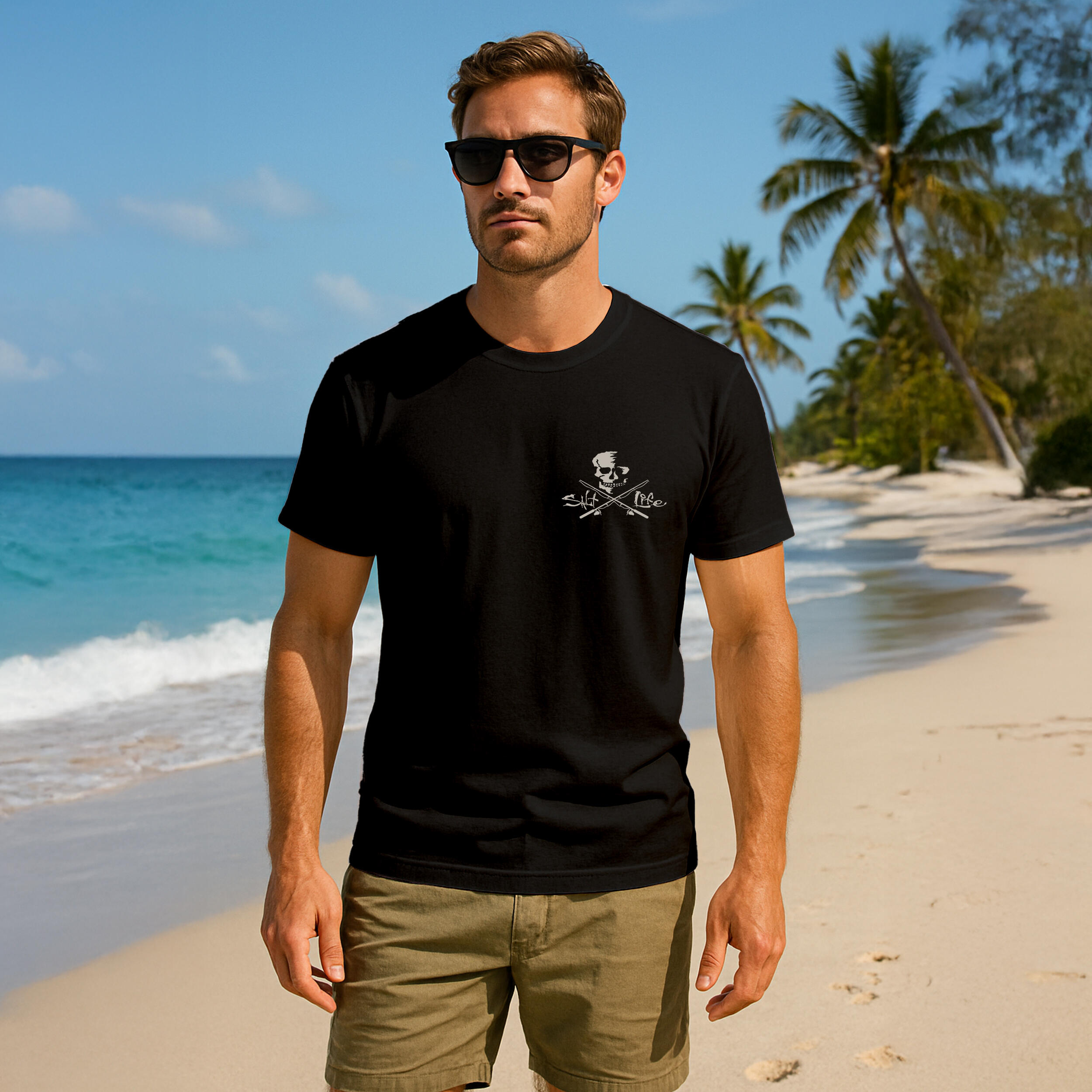 T-shirt Graphique VOODOO Power XL Noir - Occasion Très Bon état, Marque Jr Nation