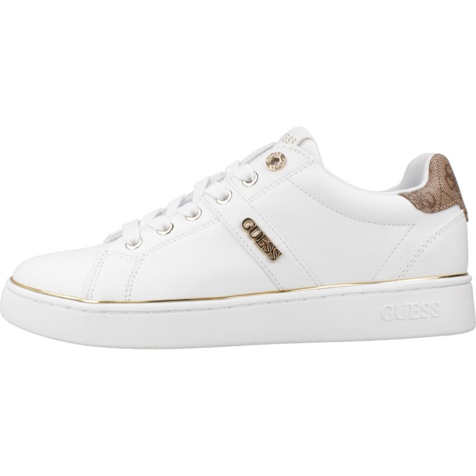 Kapcie GUESS FLFBTZ ELE12 Biały