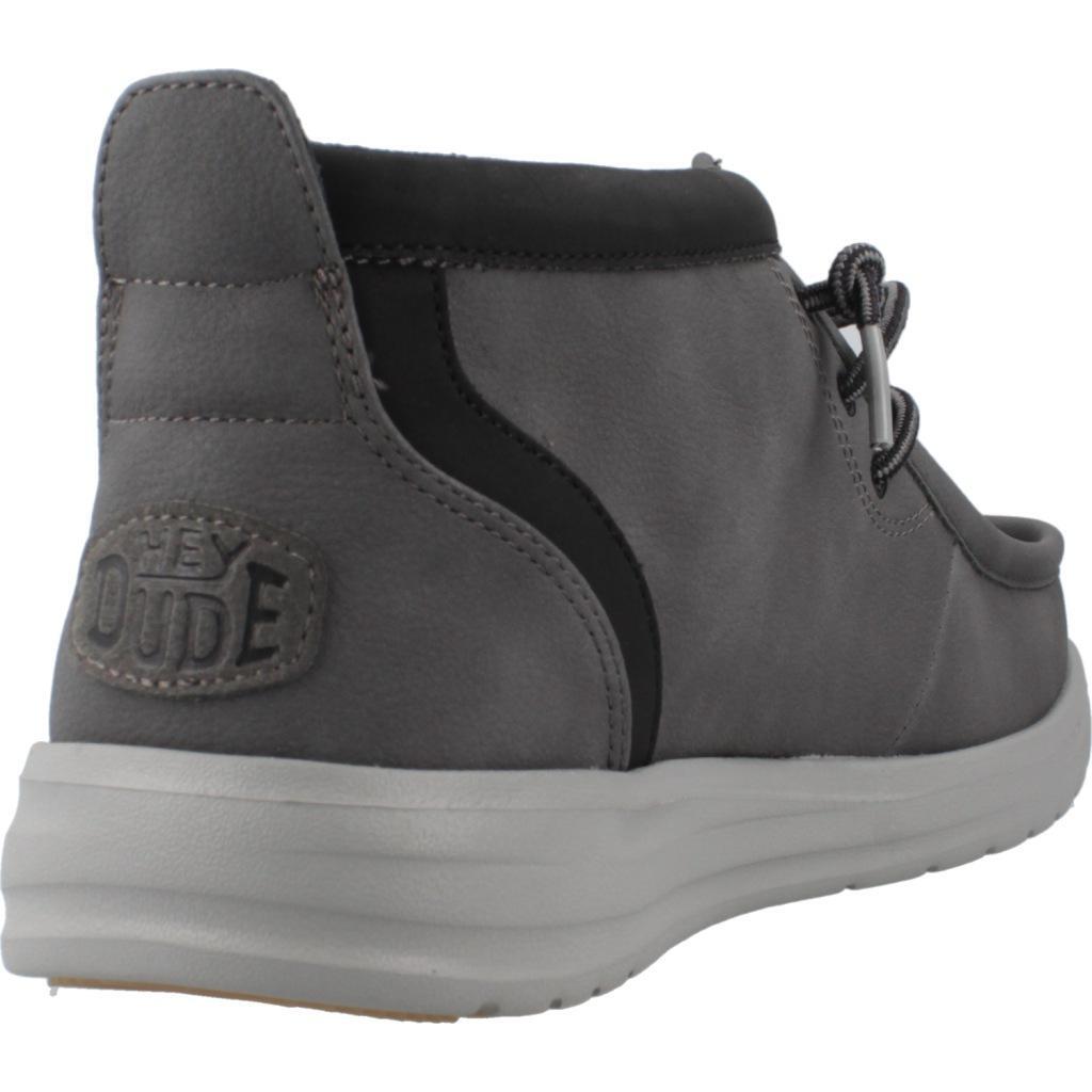 Boots Hey Dude Model Wally Mid Grip R Classic Kleur Grijs 3/5