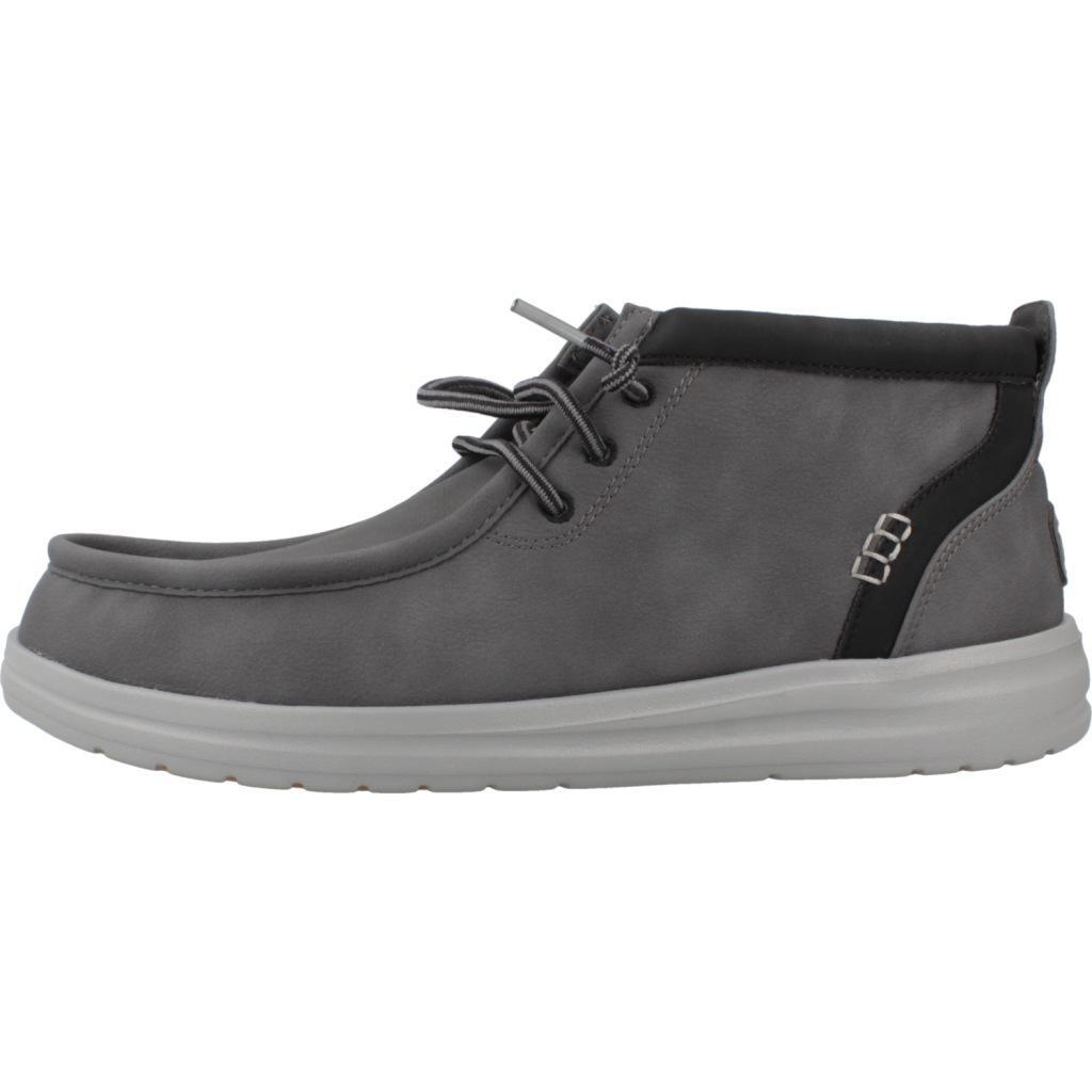 Boots Hey Dude Model Wally Mid Grip R Classic Kleur Grijs 2/5