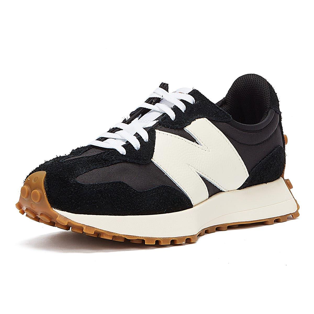 New Balance 327 Black White Gum Damen 3/6
