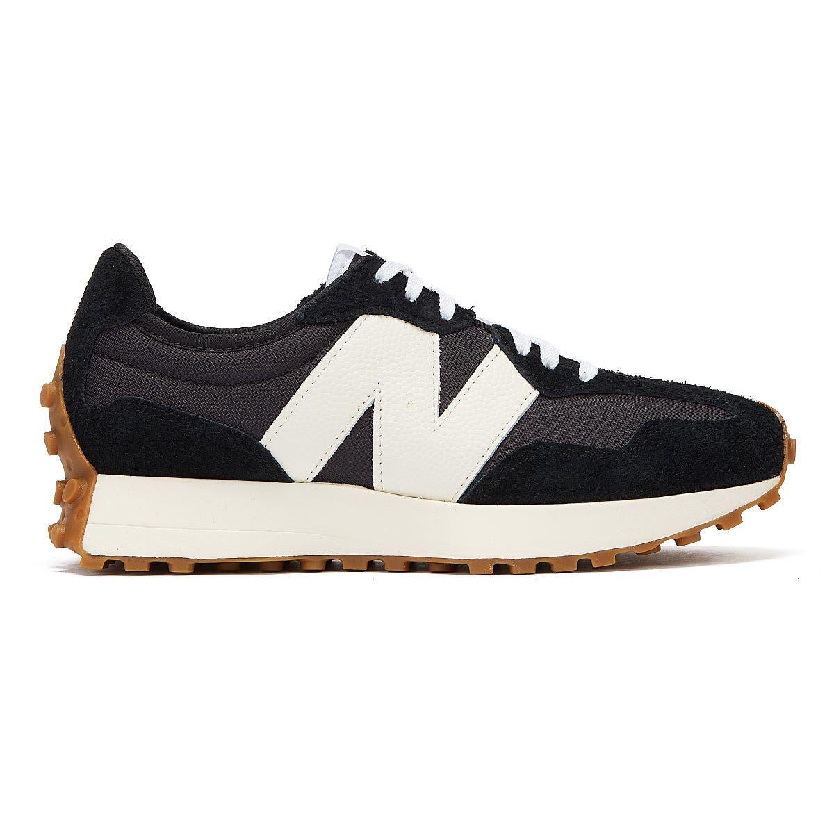 New Balance 327 Black White Gum Damen 5/6