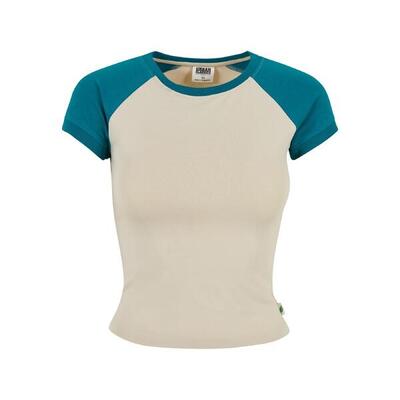 Maglietta retrò court Donna elasticizzata Urban Classics Organic