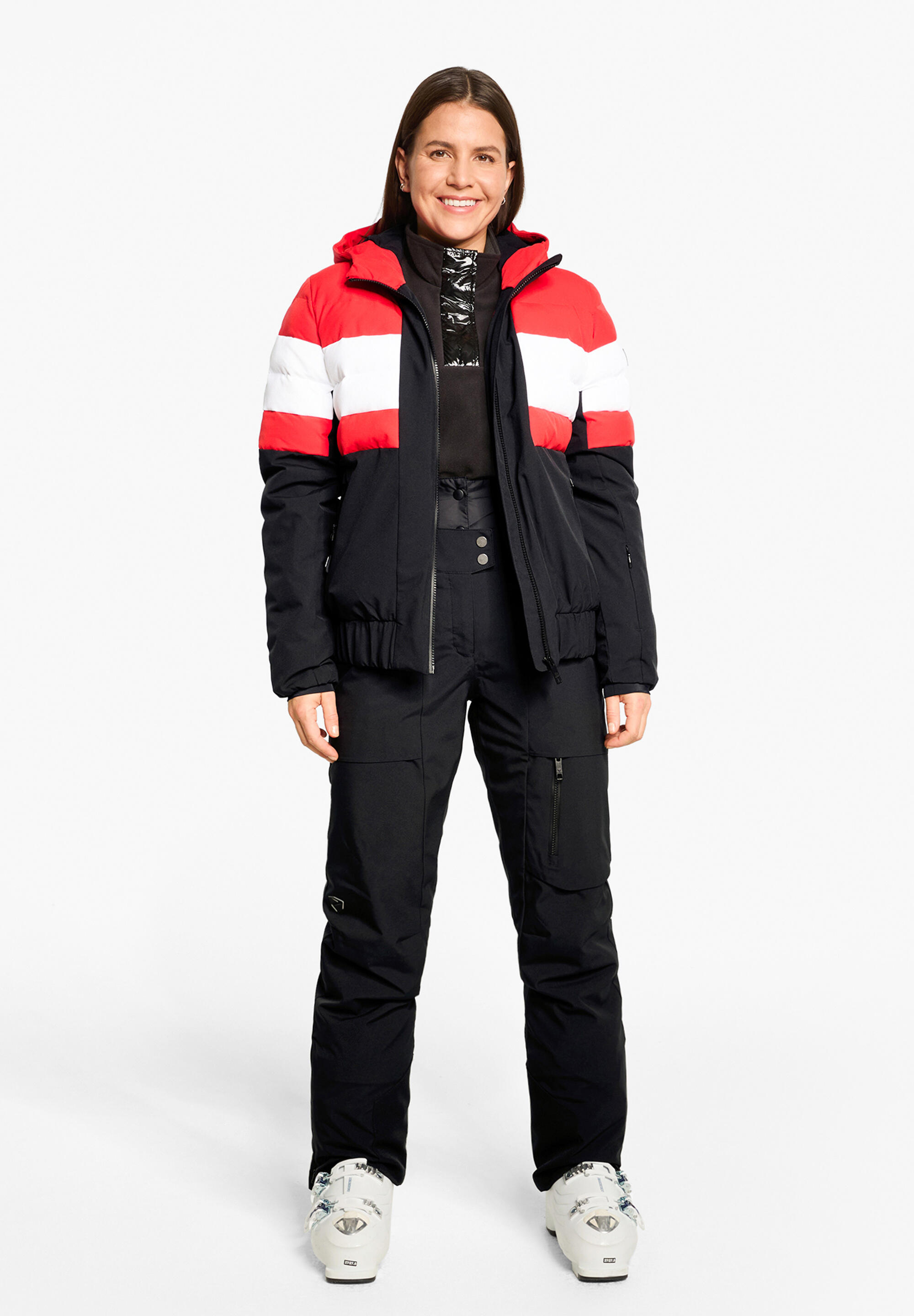 Lange Skihose TIPPA-Z schwarz 4/5