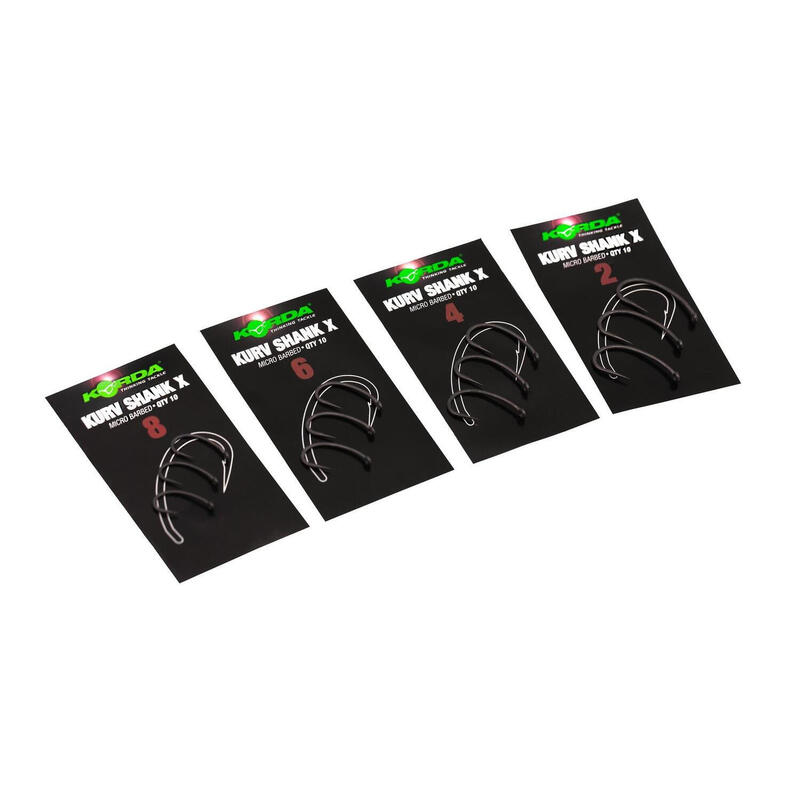 CARLIGE KORDA KURV SHANK X NR.2, 10BUC / PLIC