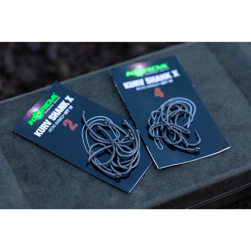 CARLIGE KORDA KURV SHANK X NR.2, 10BUC / PLIC
