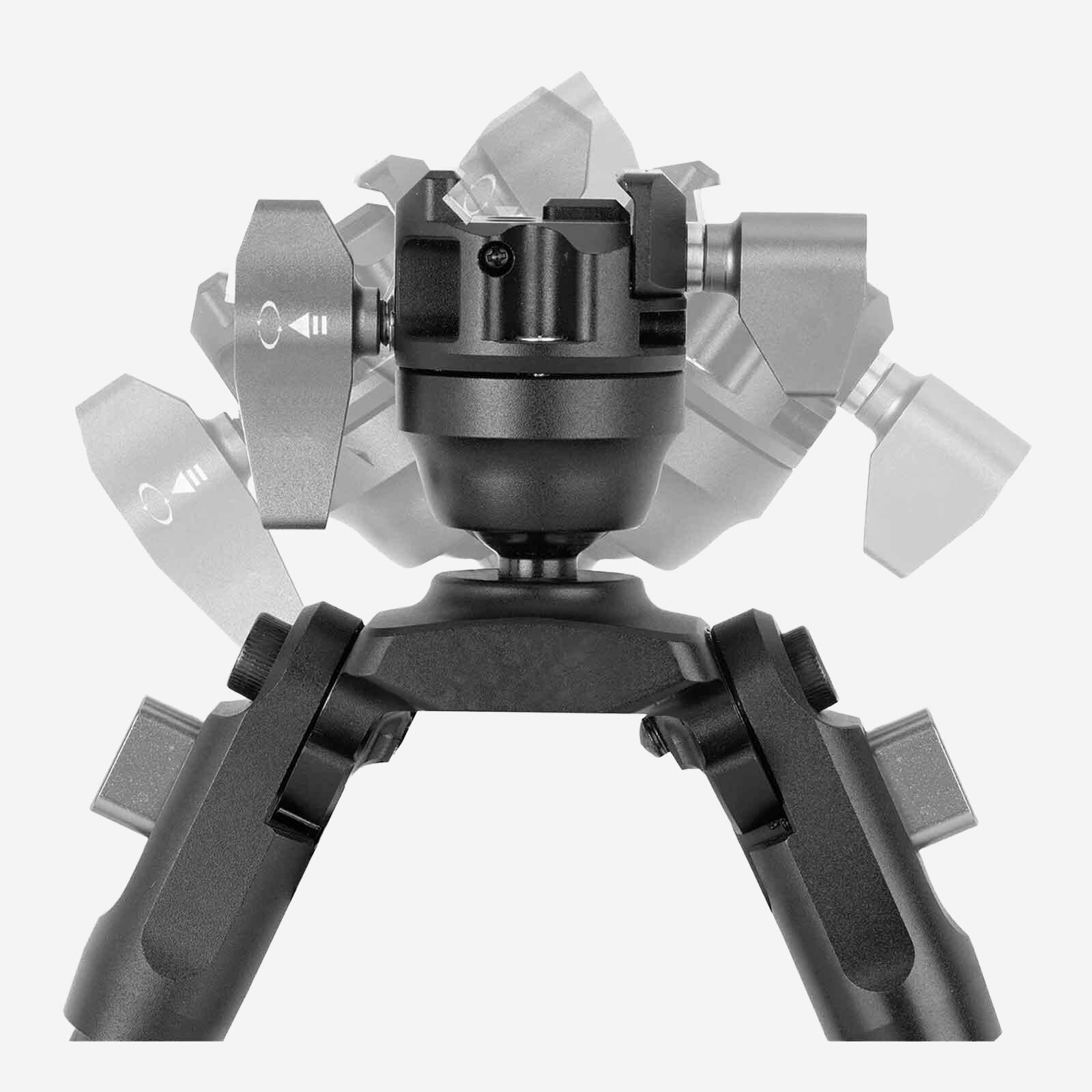 Bipied Vanguard EQ-PRECISION 2QSA – Ht 265 à 365 mm - Aluminium, Rotule 360° 5/7
