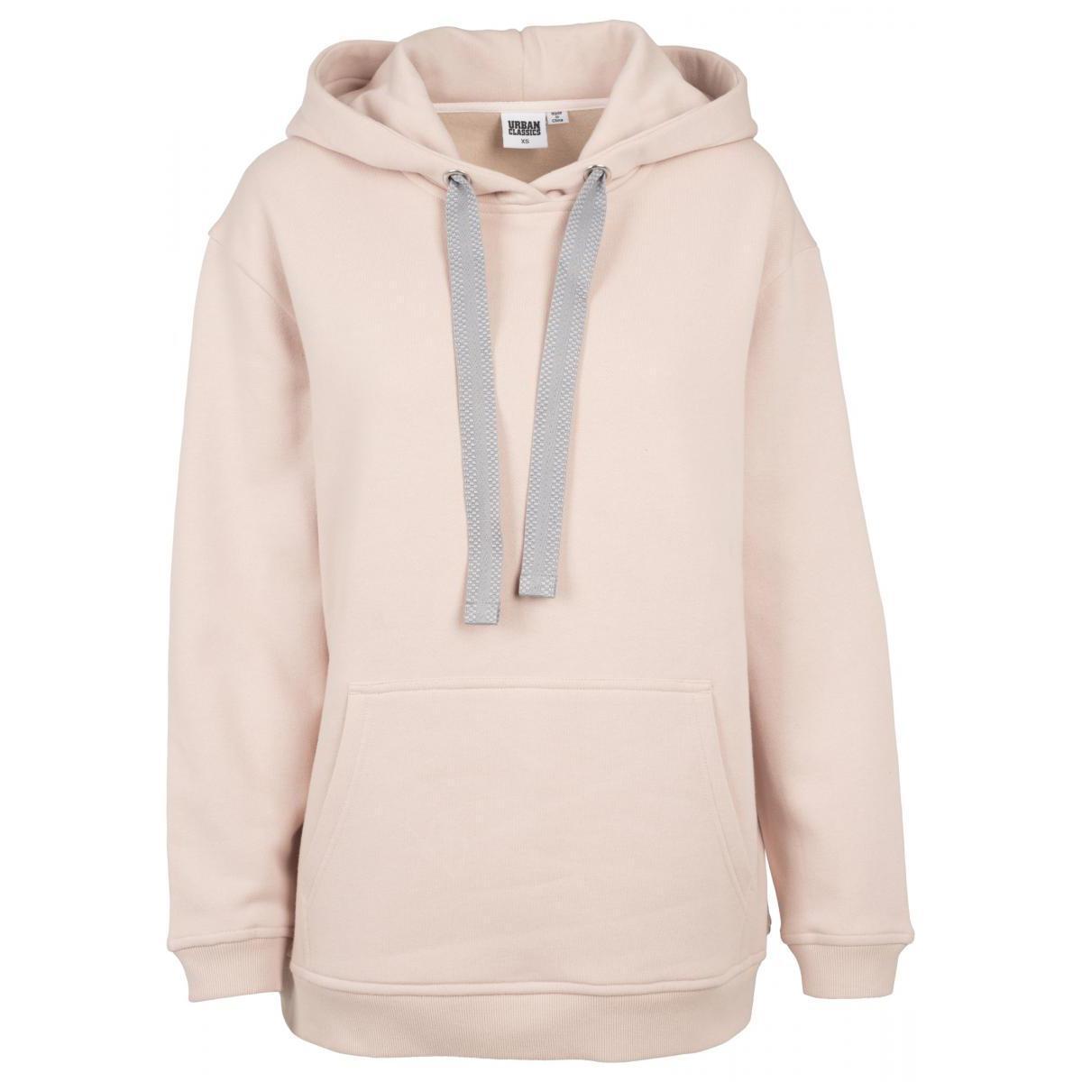 URBAN CLASSICS Women's hooded sweatshirt Urban Classic Oversized 3-tone