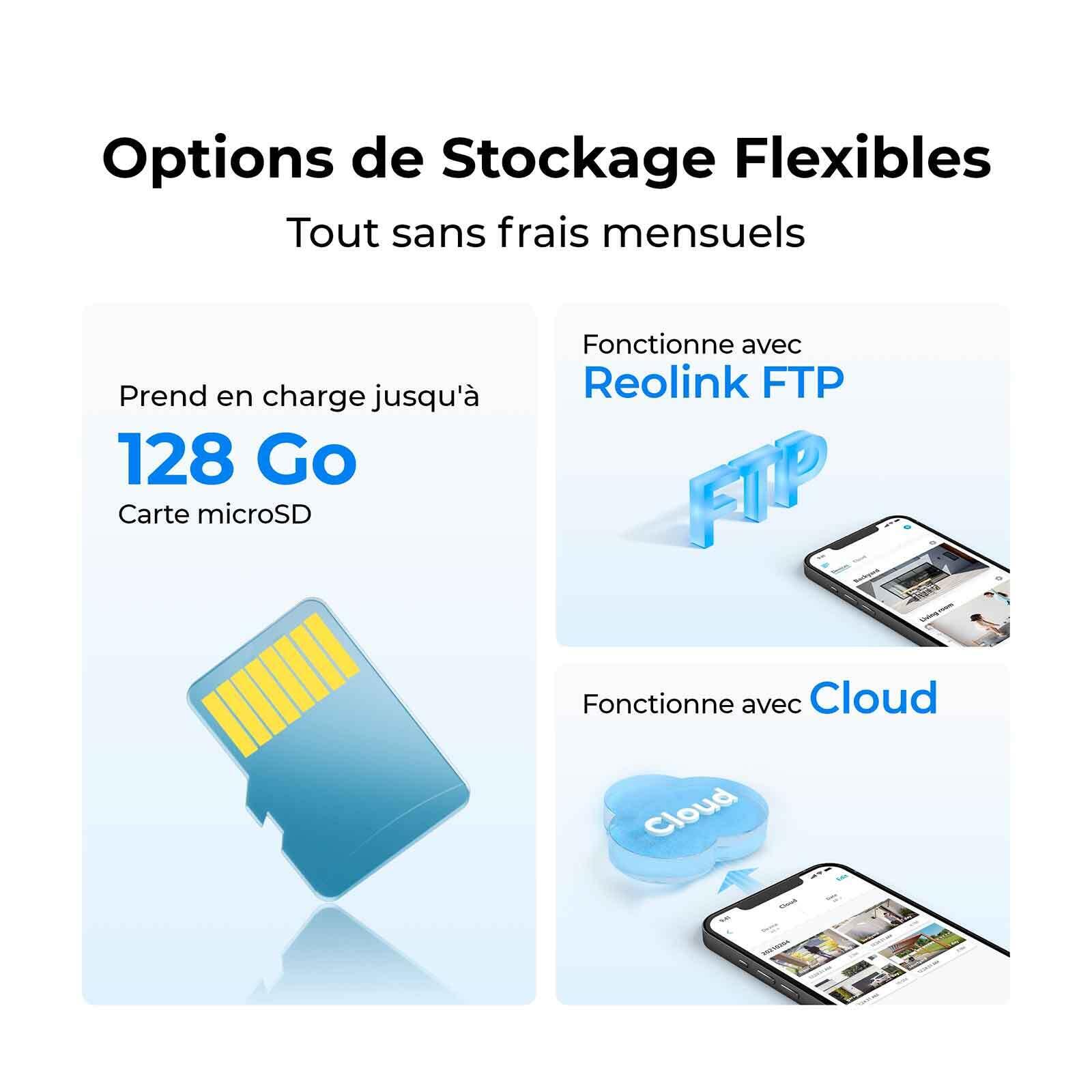 Reolink G330 – Caméra 4G LTE sans fil 4MP - vision nocturne et panneau solaire 7/7