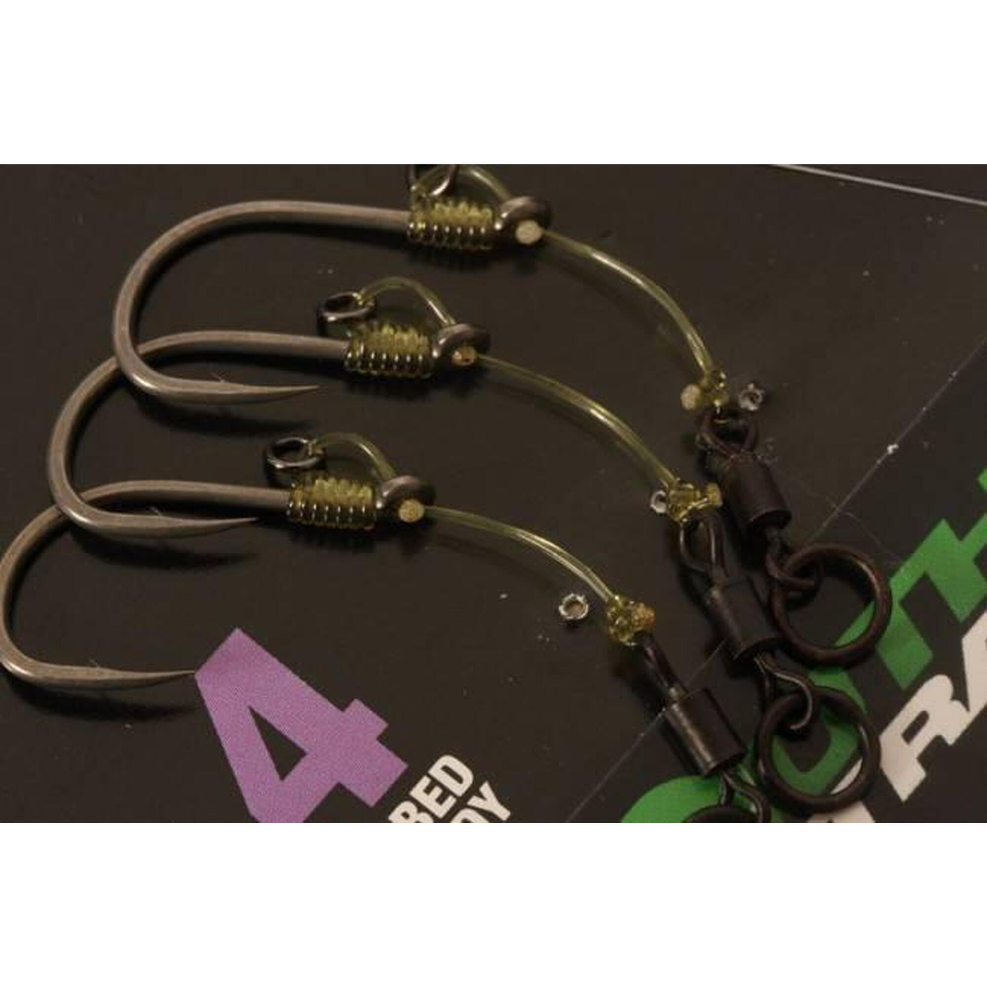 CHOD RIG SCURT NR.8/20LB, 3 BUC / PLIC