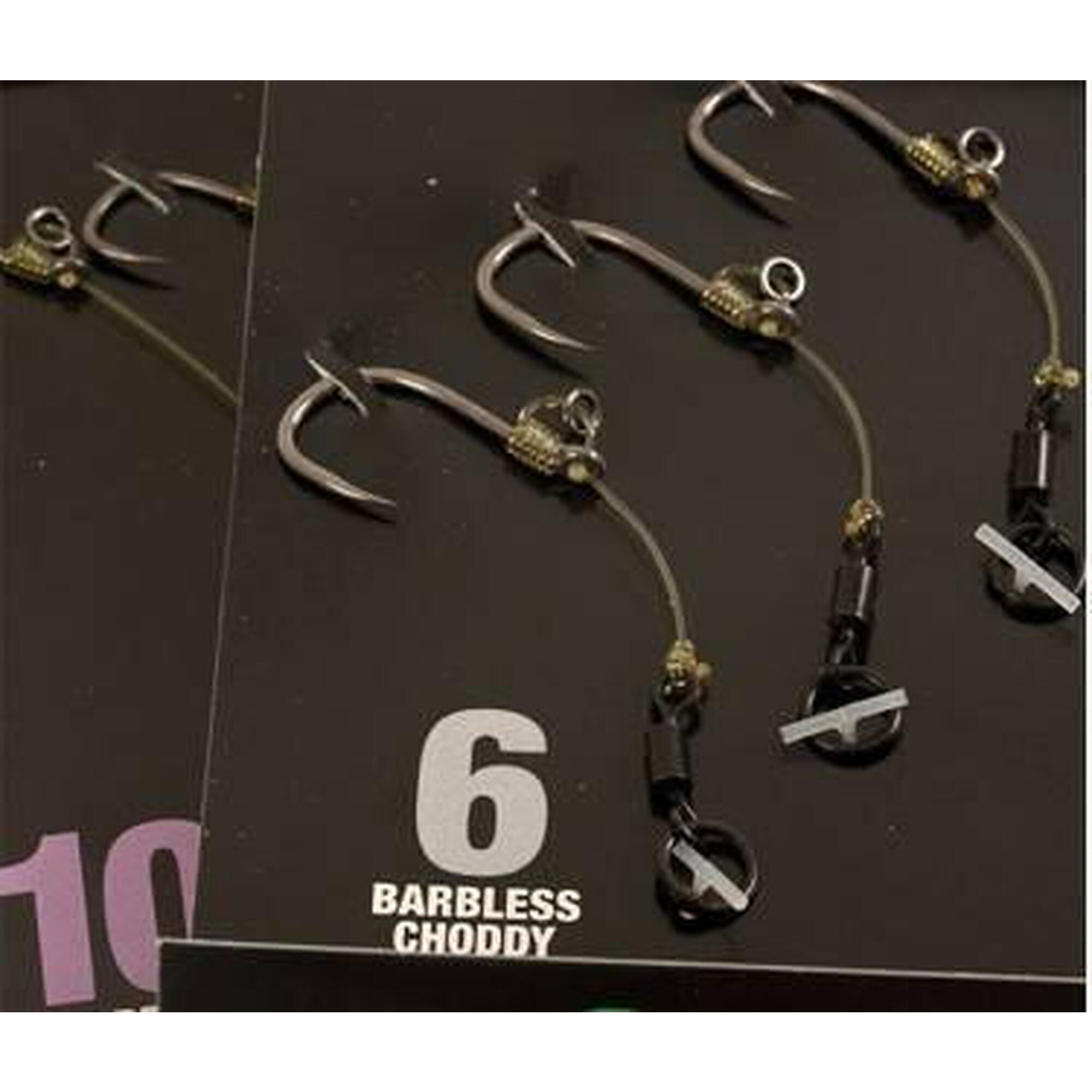CHOD RIG SCURT NR.8/20LB, 3 BUC / PLIC