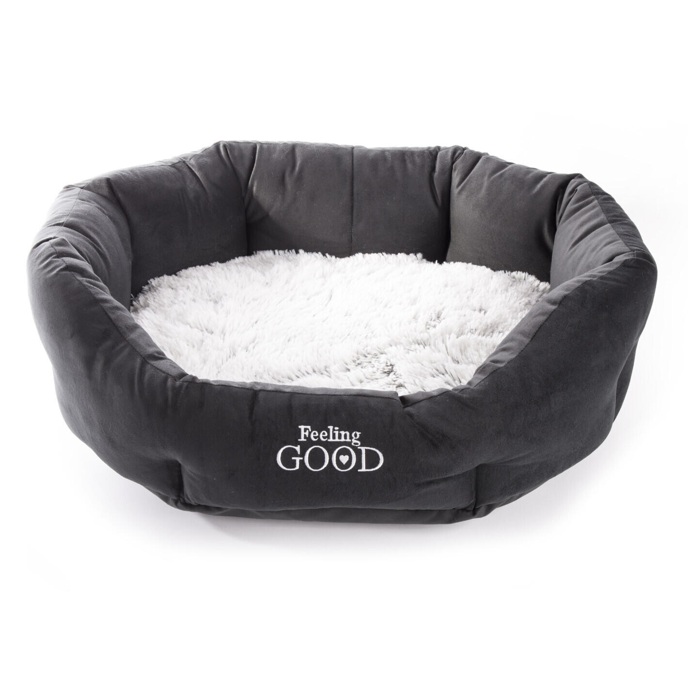 Martin Sellier - Panier Pour Chien Et Chat Confort Martin Sellier Igloo - Corbeille Pour Chien - Noir - 40 Cm - Decathlon