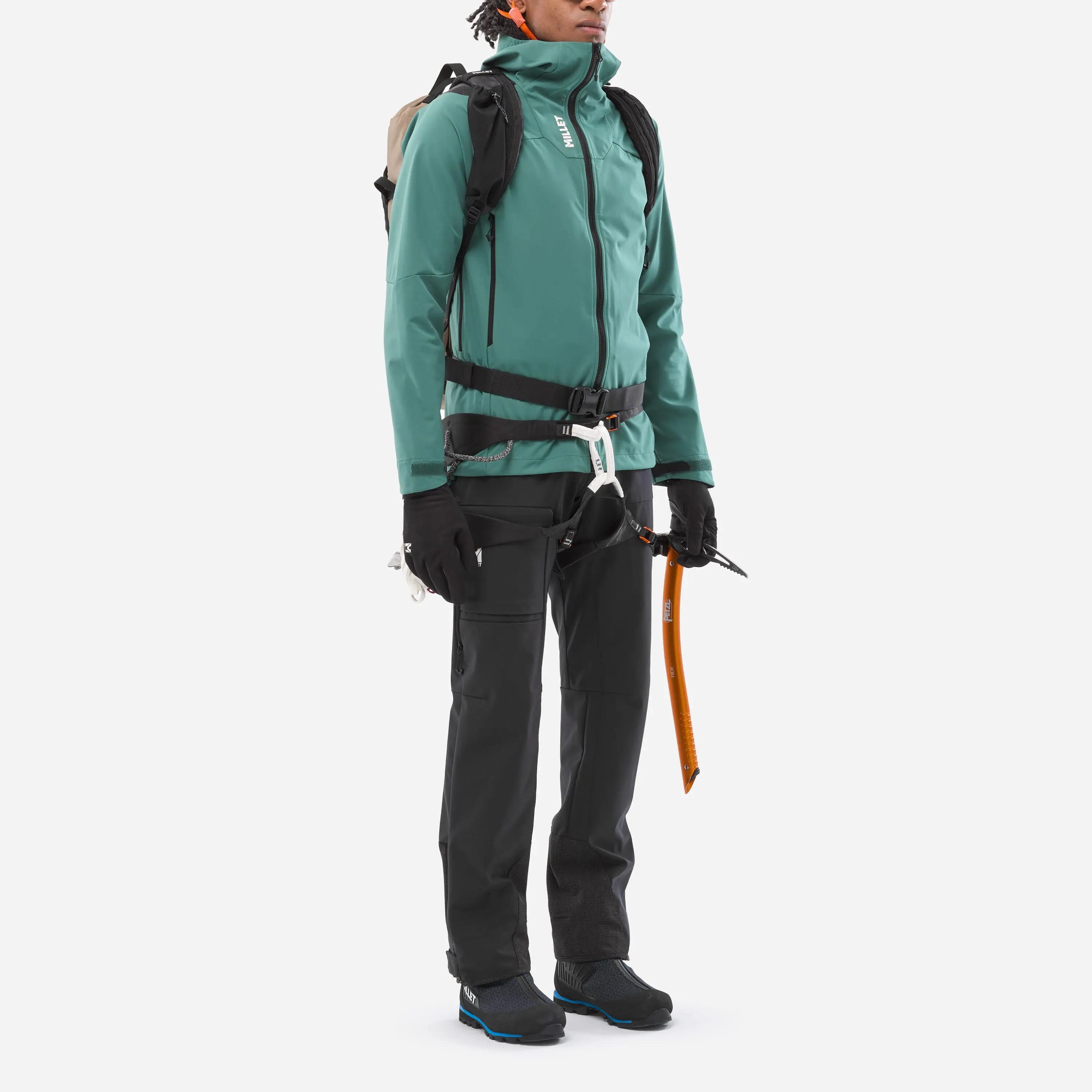 Pantalon Softshell Alpinisme pour homme KAMET SHIELD 2/5