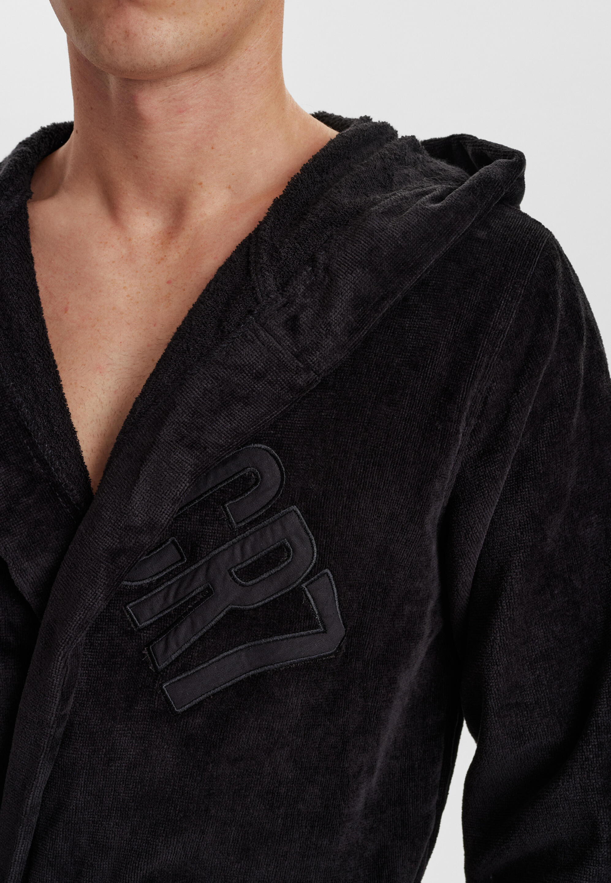 Roupão de banho CR7 bathrobe preto 5/5