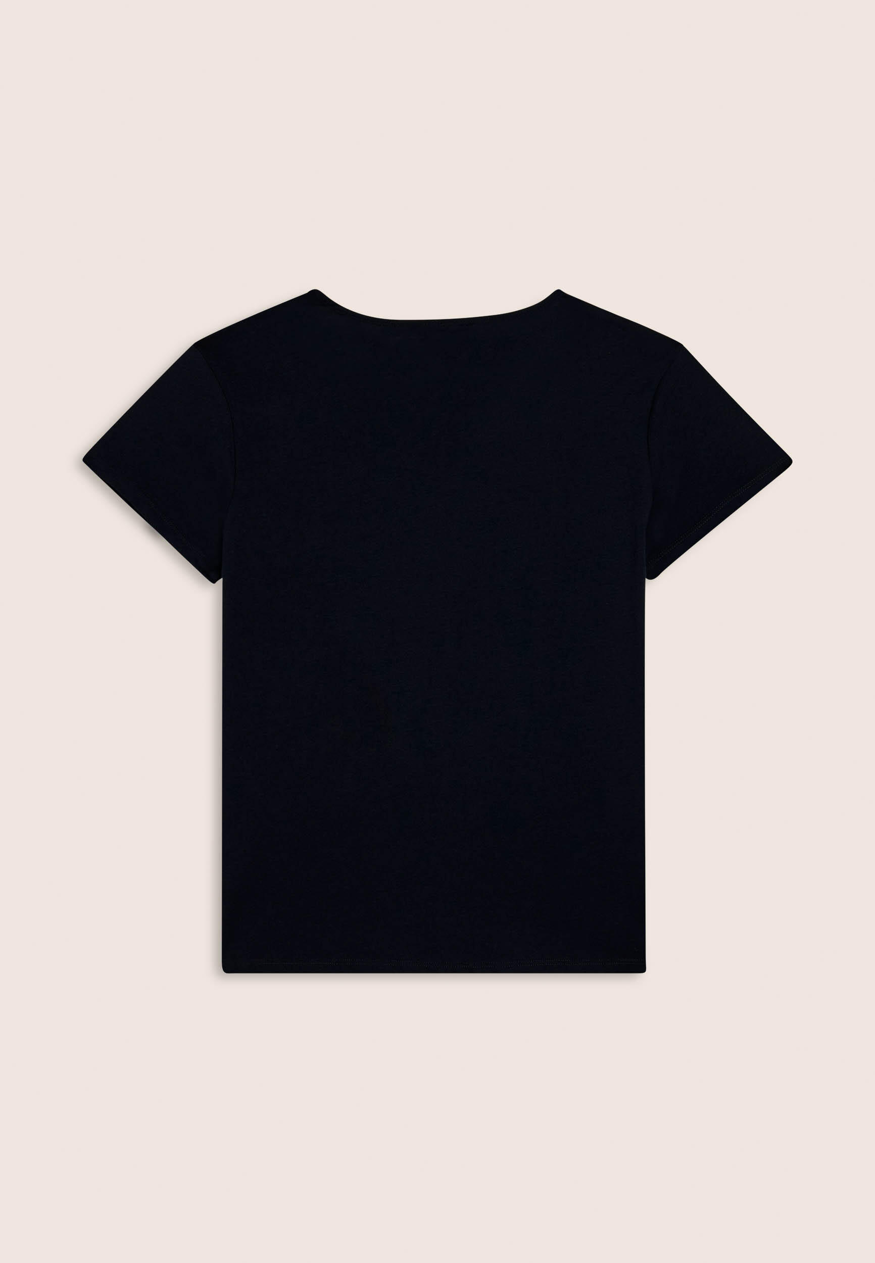 T-shirt regular in jersey leggero con stampa “MOV” 2/3