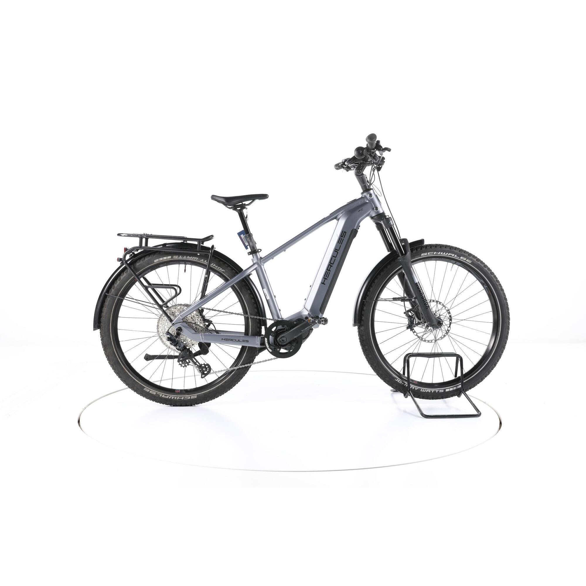 Hercules - Reconditionné - Hercules Nos Suv 2.1 Trekking Vélo Électrique - Très Bon - Vélo De Voyage - Gris - 41 - Decathlon
