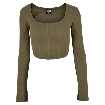 Dames-top met lange mouwen urban classics