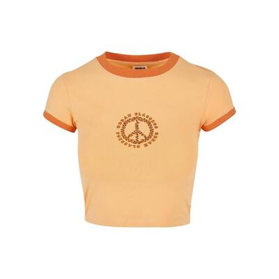 Maglietta court jersey elasticizzato donna Urban Classics