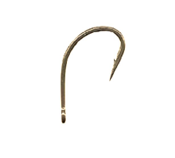 CARLIG CRAP MUSTAD XV2 CONTINENTAL OCHI NICHEL NEGRU, NR 10, 10 BUC / PLIC