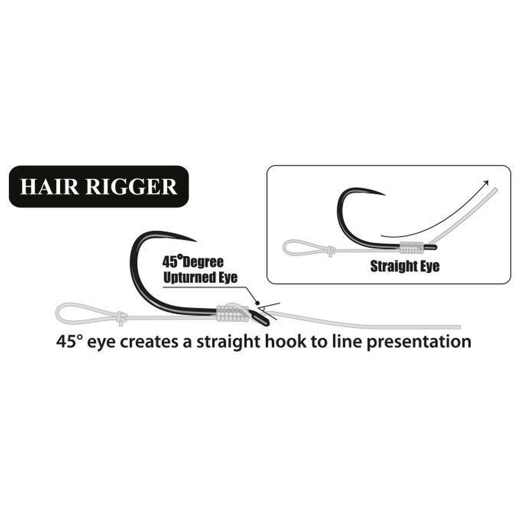CARLIGE GAMAKATSU POWER CARP HAIR RIGGER, NR 12, 10 BUC / PLIC