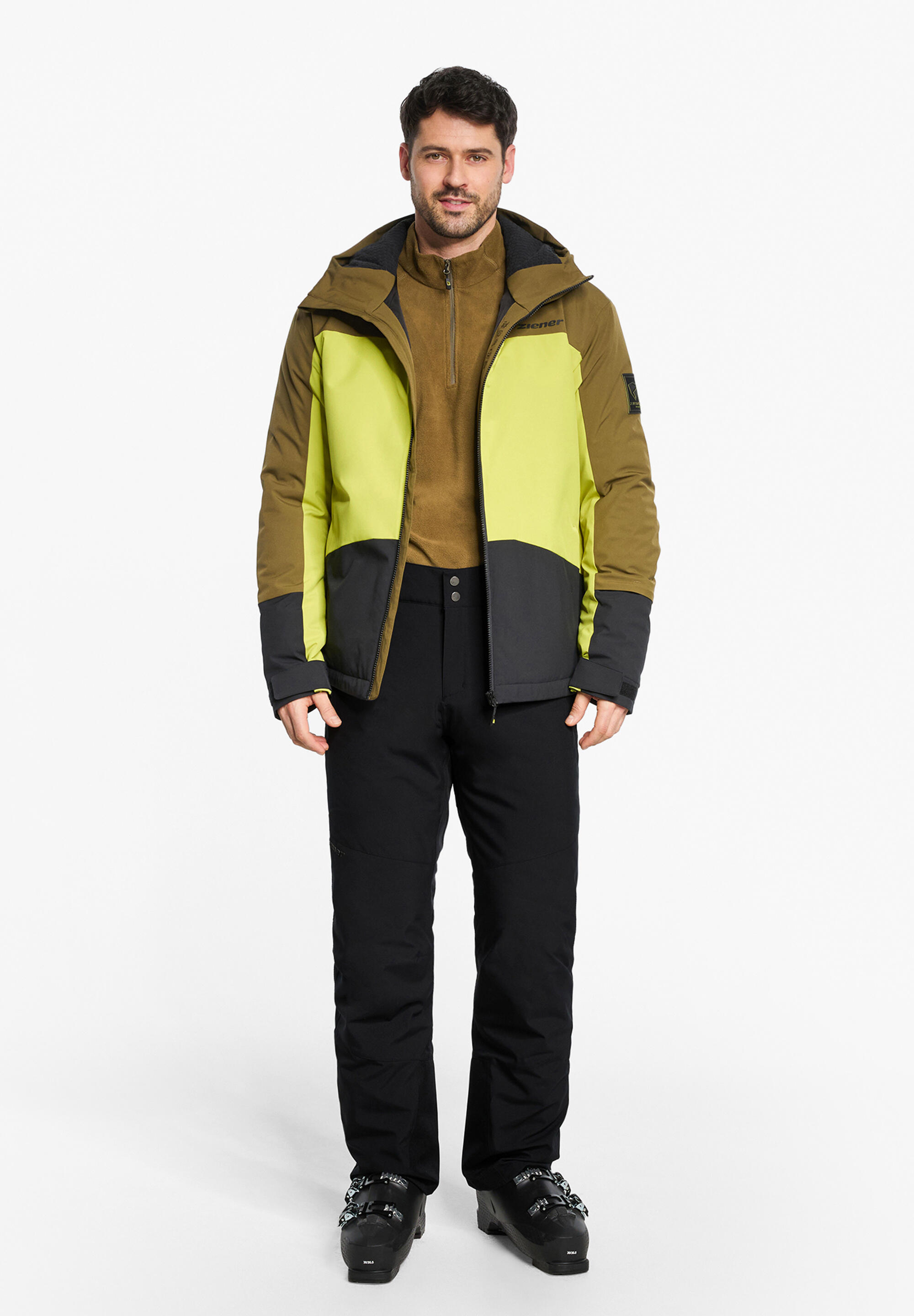 Lange Skihose TAZLIN-Z schwarz 4/5