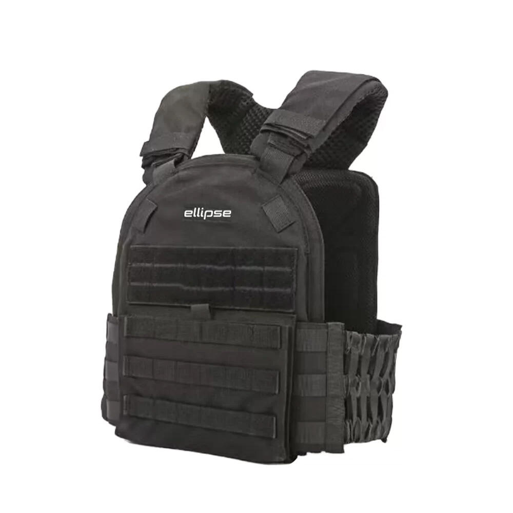 Ellipse - Gilet Tactique - Gilet Lesté - Noir - 5 Kg - Decathlon
