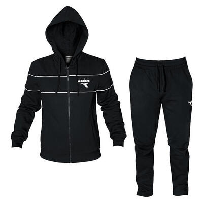 Tuta Uomo Cotone Felpato Zip 102182283