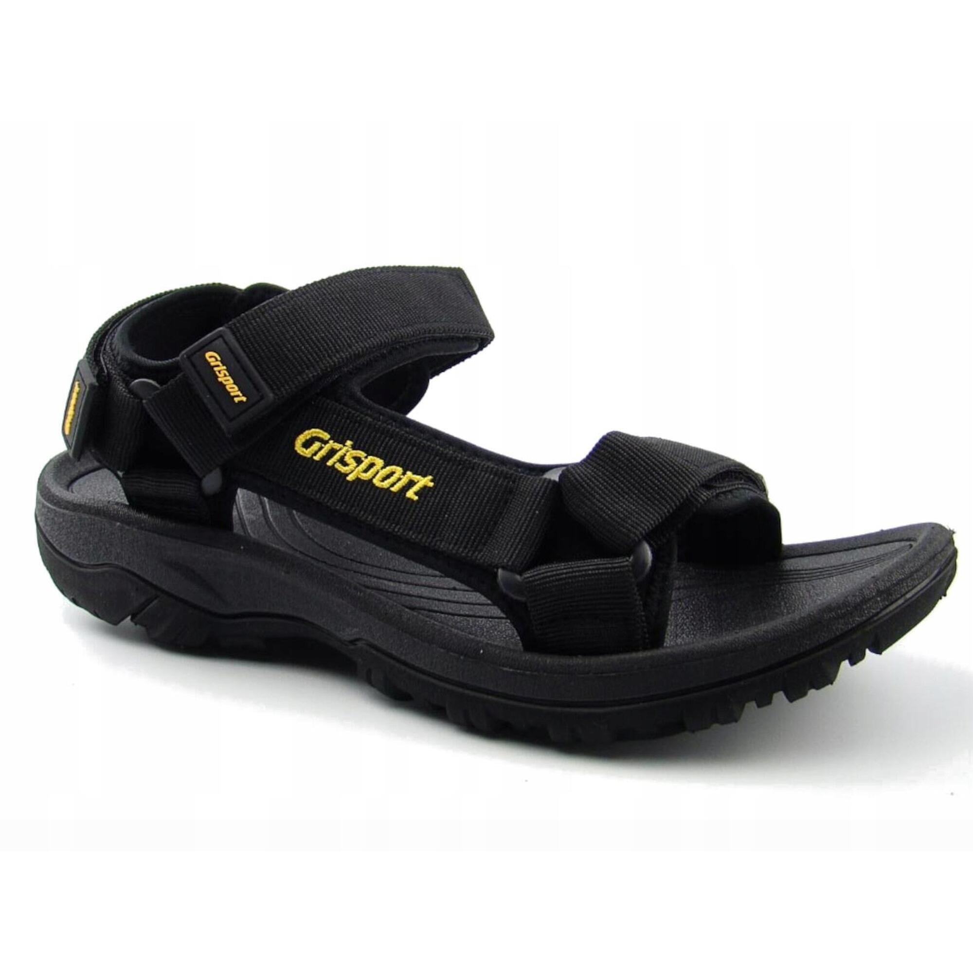 Grisport - Sandały Męskie Grisport Sportowe Gr-25-34-9020m Na Rzepy Czarne Na Lato 42 - Sandales - Noir - Decathlon