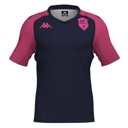 Maillot d'entrainement Stade Français Paris Kappa Marine et rose
