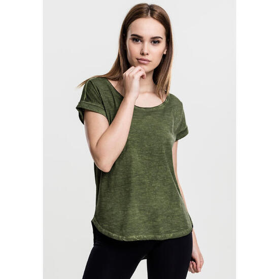 T-shirt femme Urban Classic Spray long