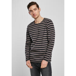 T-shirt manches longues Urban Classics regular stripe (grandes tailles)