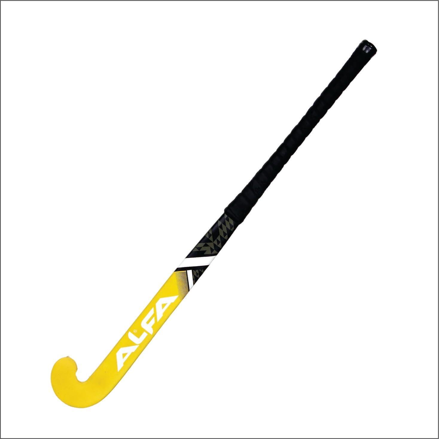 Alfa Composite Hockey Set – Gelb, Komplettes Feldhockey Kit 7/7