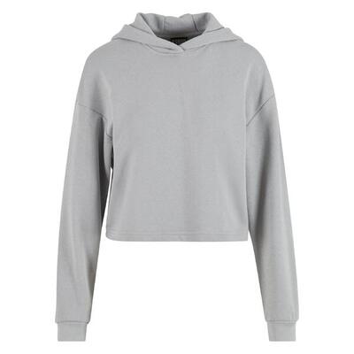 Oversized korte hoodie voor dames urban classics