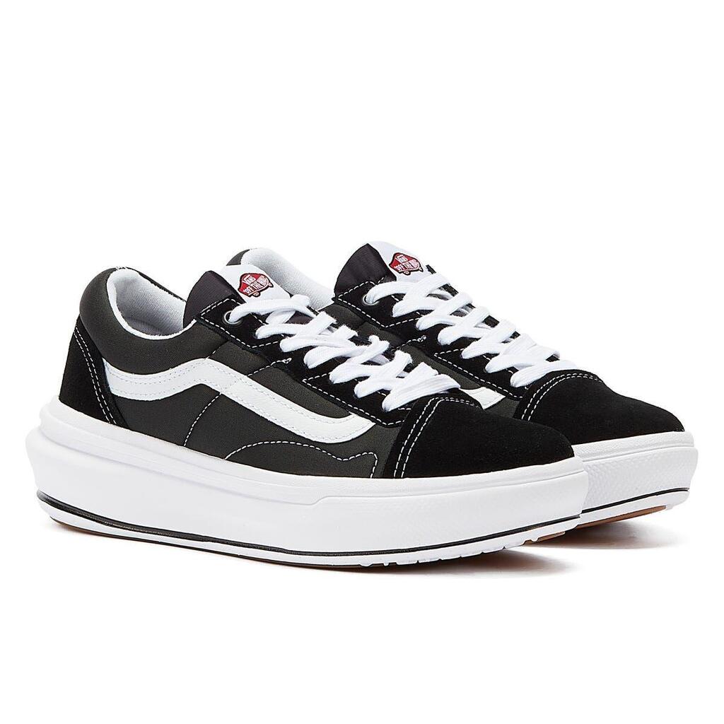 Vans Comfycush Old Skool Overt Womens Black/White Trainers