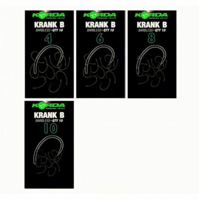 CARLIGE KORDA KRANK BARBLESS NR.10, 10 BUC / PLIC