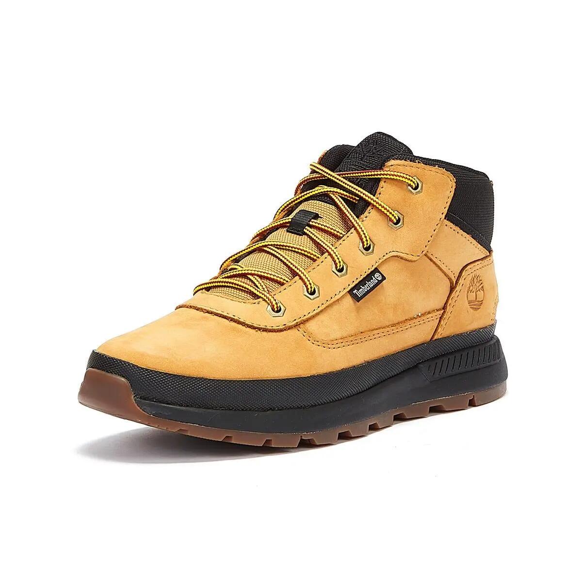 Timberland Field Trekker Mid Junior Wheat Boots 3/6