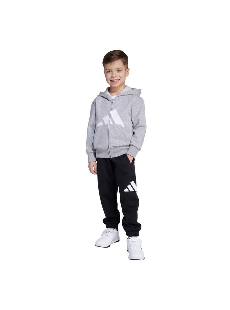 Conjunto Adidas Essentials Cinza 2/7