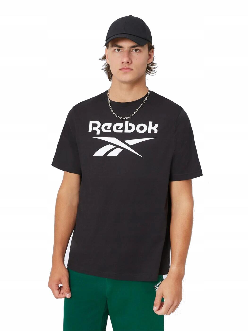 Maglia a Maniche Corte Uomo Reebok 100070405 M 3/5