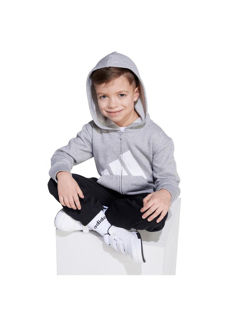 Conjunto Adidas Essentials Cinza 5/7