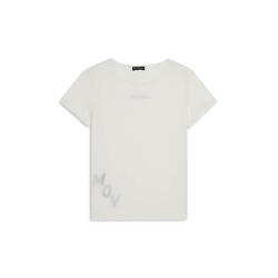 T-shirt à coupe classique en jersey léger avec imprimé « MOV »