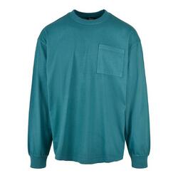T-shirt à manches longues Urban Classics Pigment Dyed Pocket