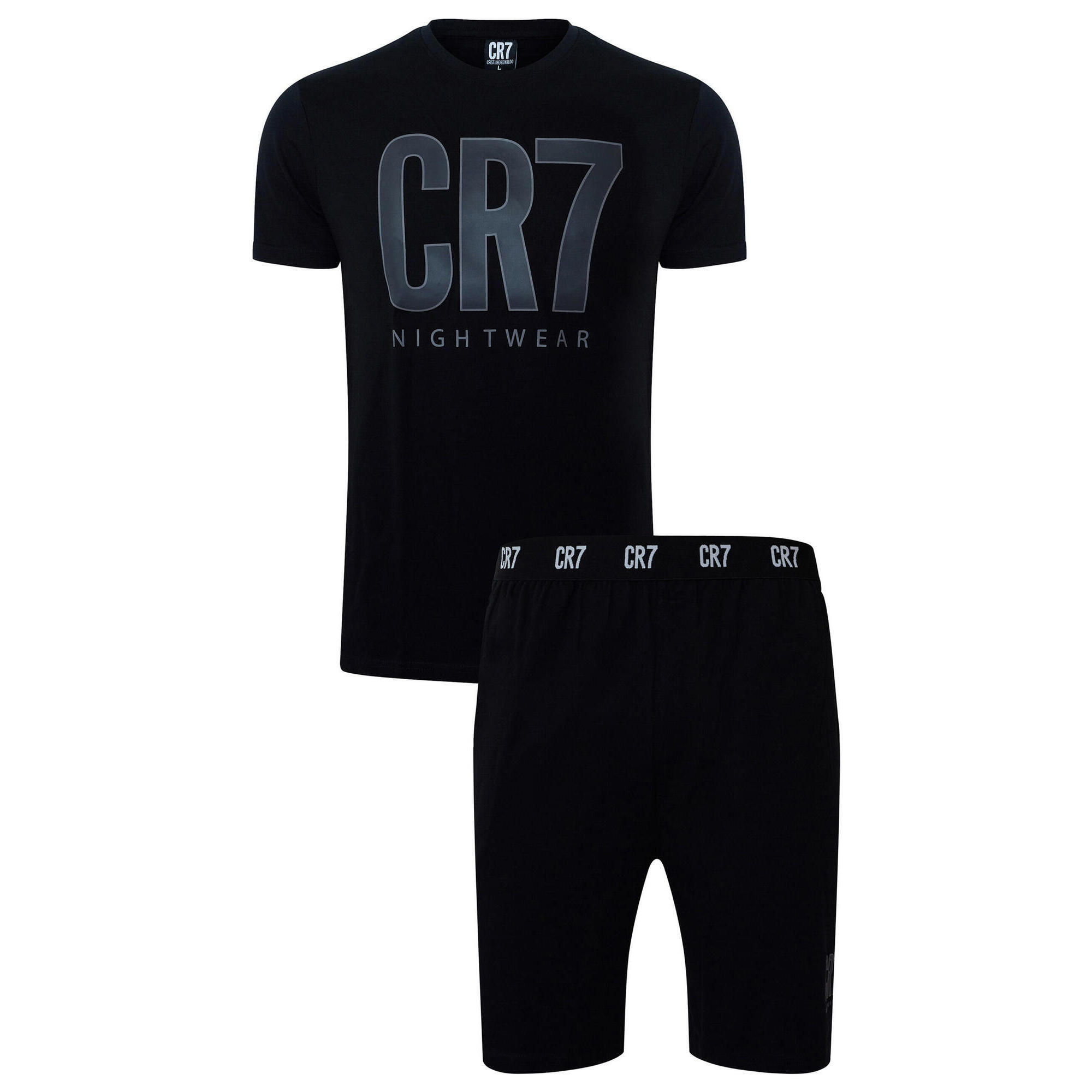Cr7 Cristiano Ronaldo - Ensemble Pyjama Cr7 Mens Pyjamas/shorts. Noir - Survêtement - Noir - 44 L - Decathlon