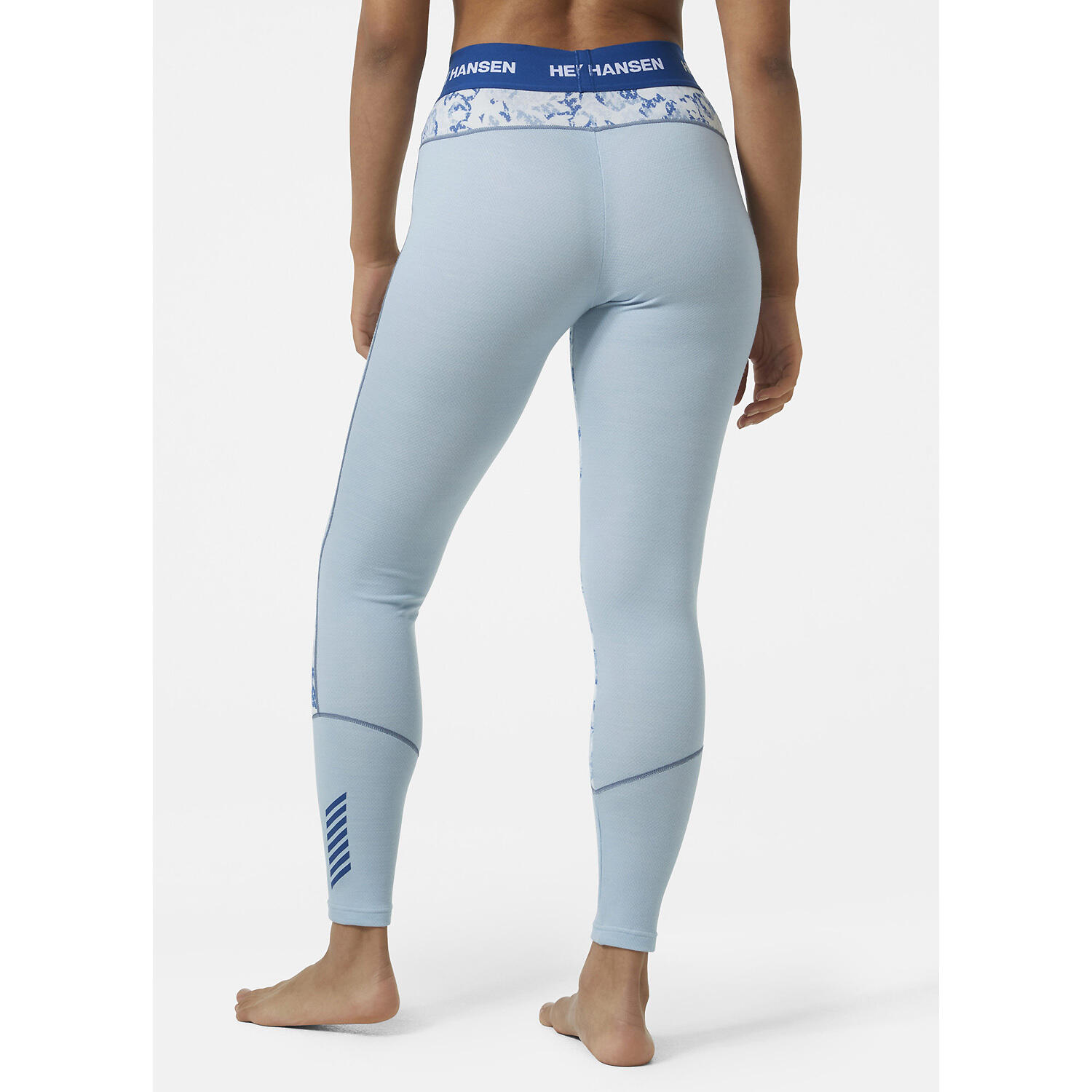 Damen Unterwäsche W LIFAMERINOMIDWEIGHT GRAPHIC PANT 3/4
