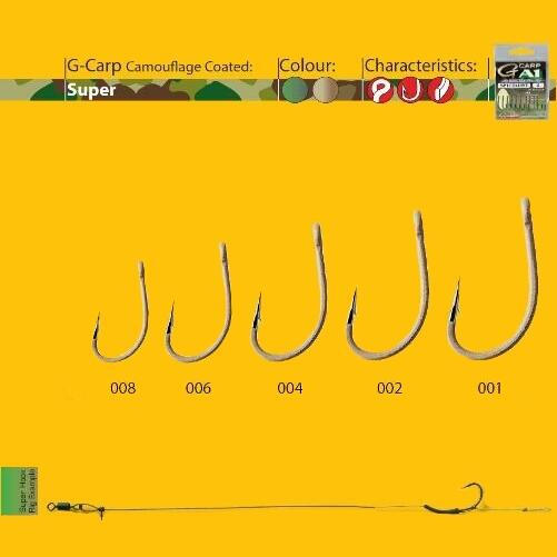 CARLIGE GAMAKATSU G-CARP A1 SAND SUPER, NR 6, 10 BUC / PLIC