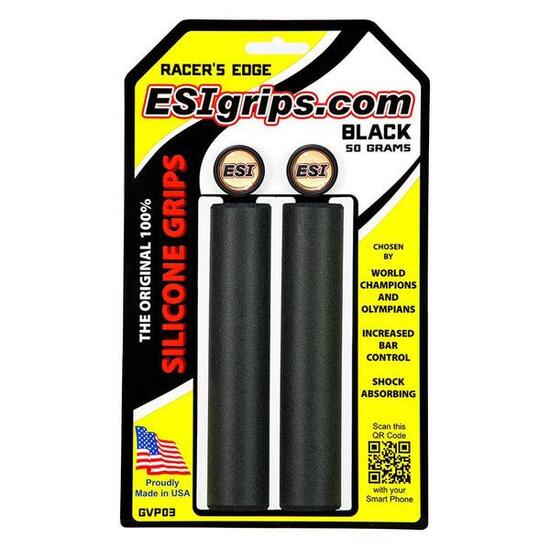Set Esi Racer's-handvatten, zwart