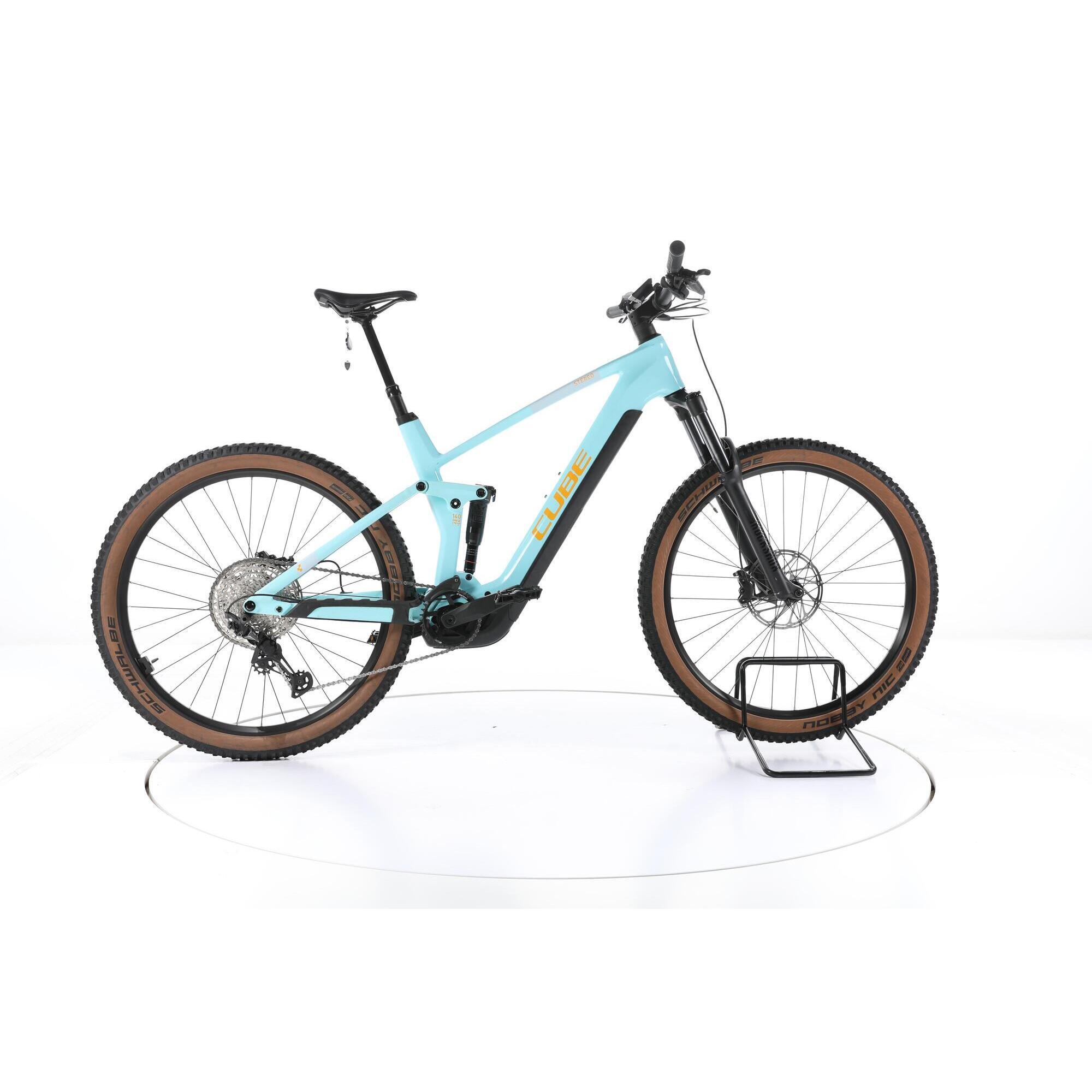 Second Life - Cube Stereo Hybrid 140 HPC Race Fully E-Bike 2023 - Stan dobry